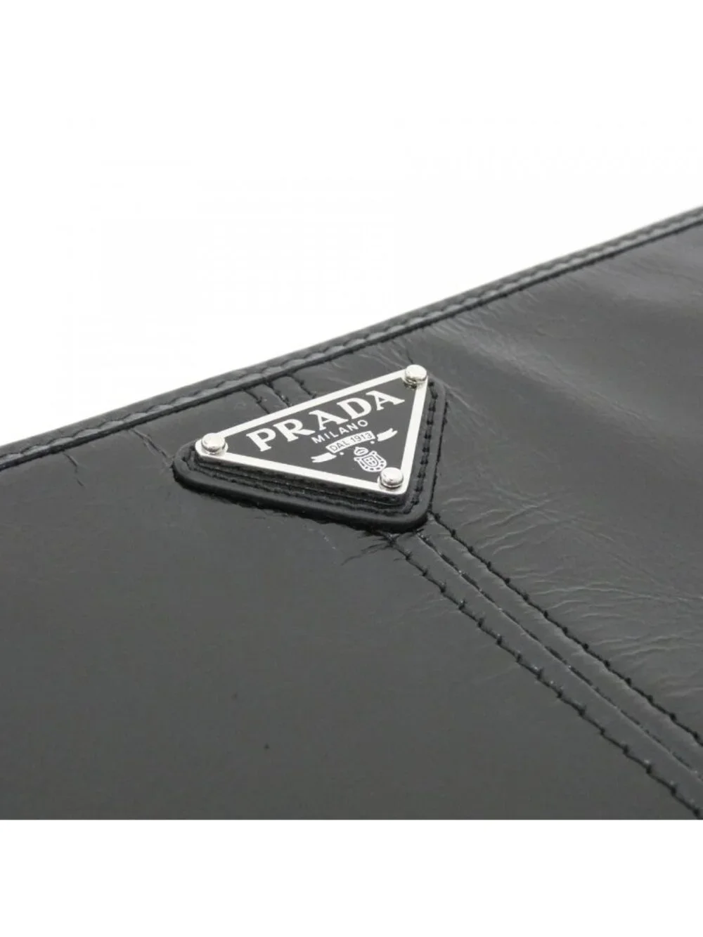 Prada Billfold Wallet Silver